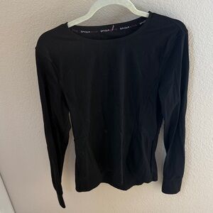 Black Long Sleeve Top